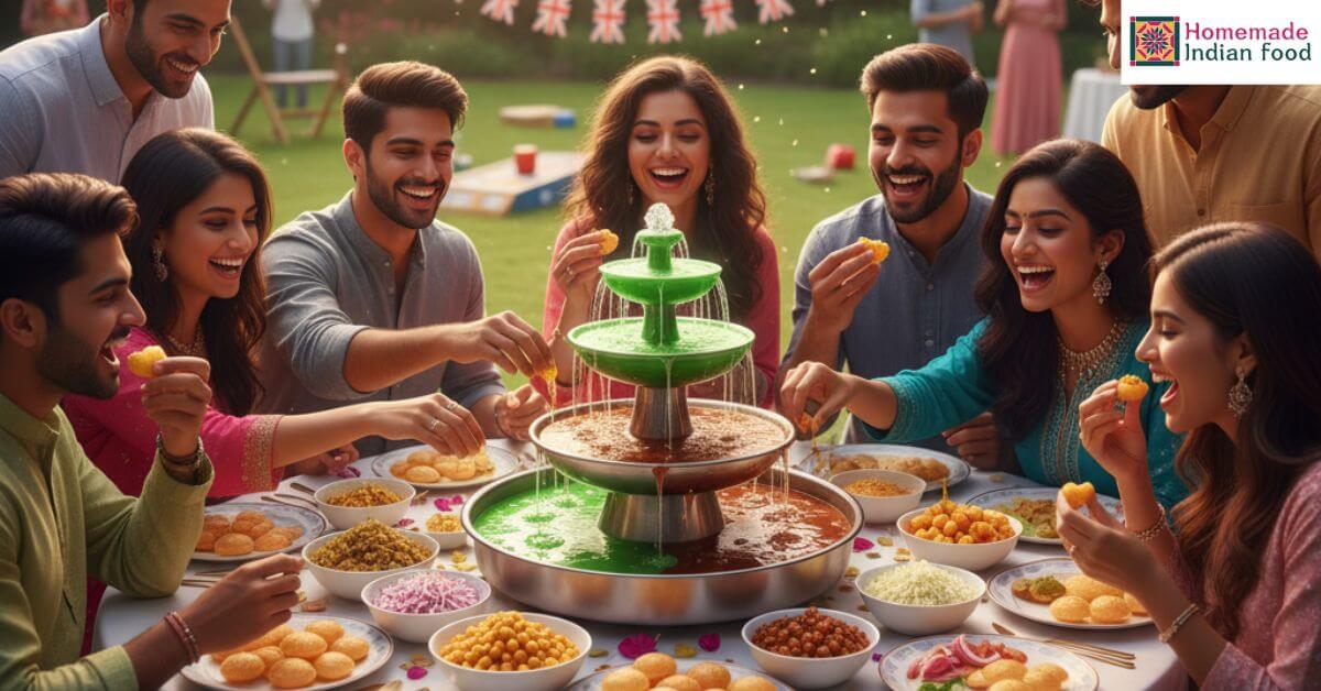 Gol Gappe in UK Parties and Events