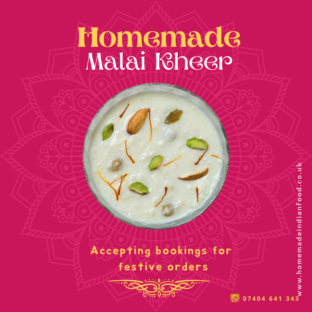Homemade Malai Kheer Homemade Indian Food 