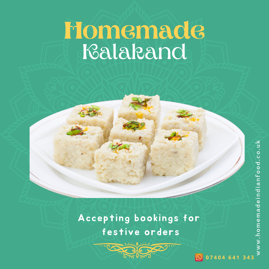 Homemade Kalakand