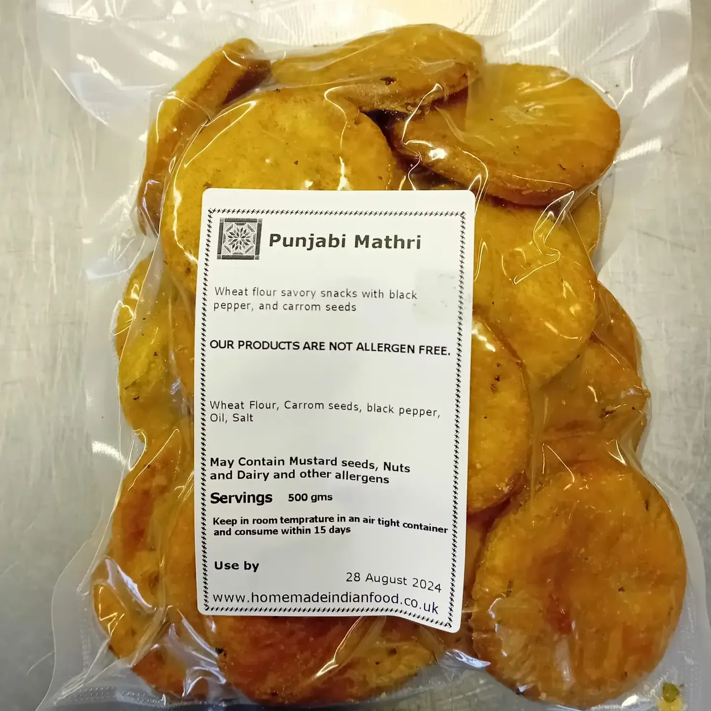Homemade Punjabi Mathri