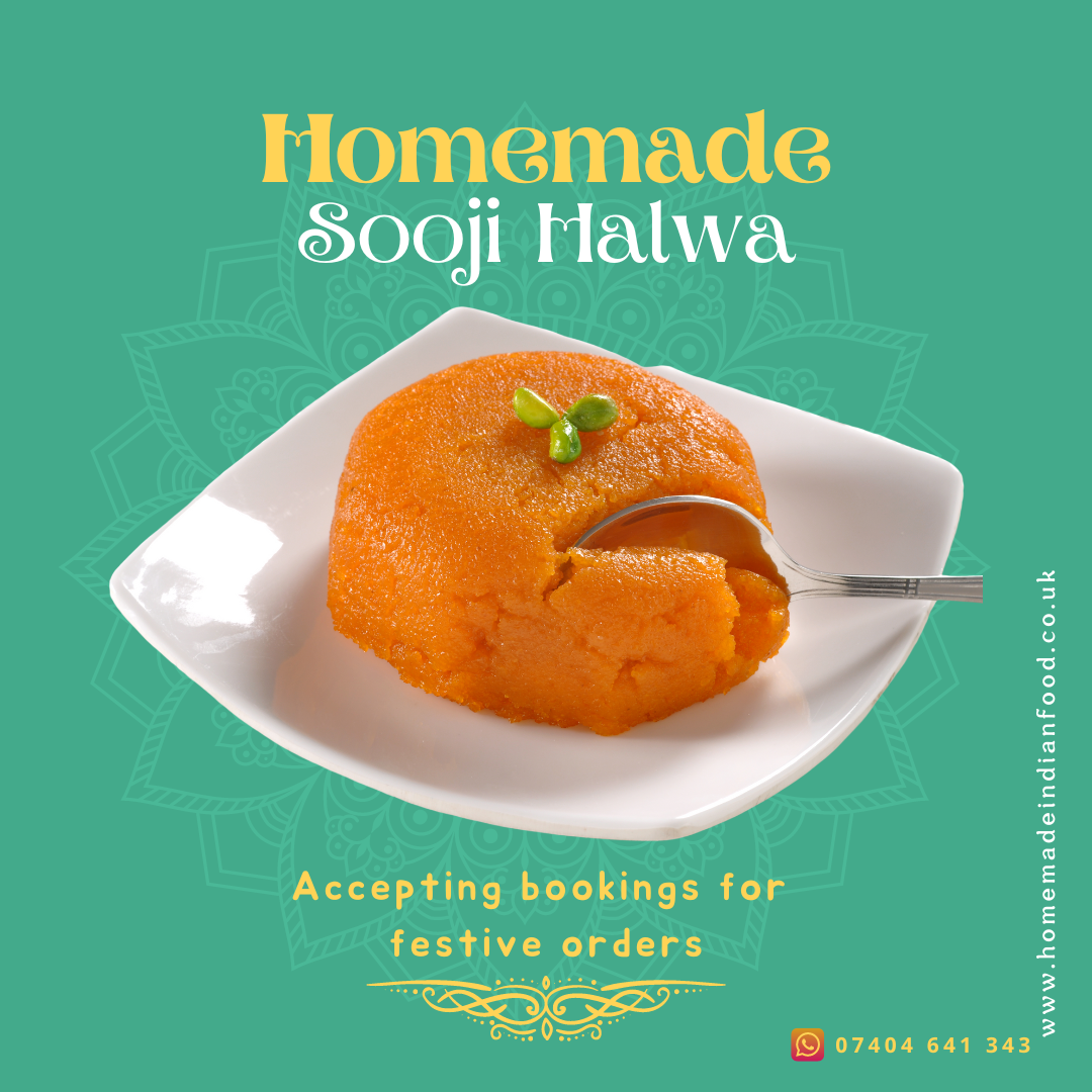 Homemade Sooji Halwa