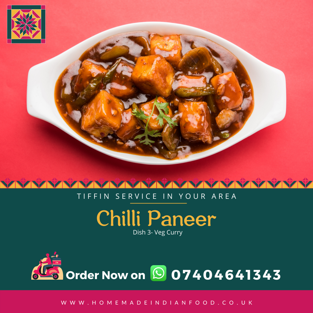 Indo-Chinese Chilli Paneer