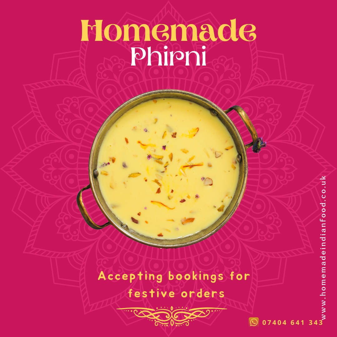 Homemade Phirni