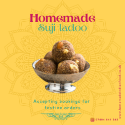 Homemade Suji ladoo