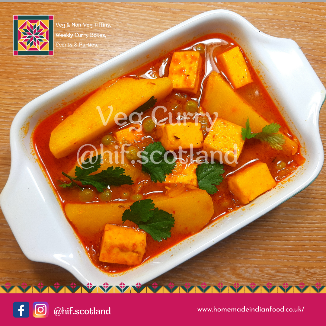 Amritsari Aloo Mattar Paneer