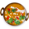Mixed green and yellow dal in Lucknowi style