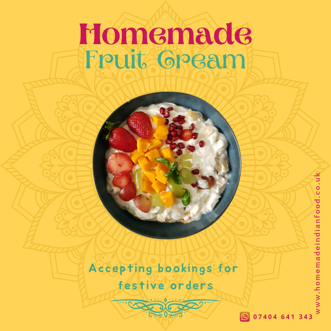 Homemade Fruit Cream