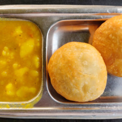 Kachori with Aloo Sabji