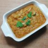 Simple Indian masoor dal cooked with ghee and spices