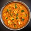 Shahi paneer with cashew gravy and saffron