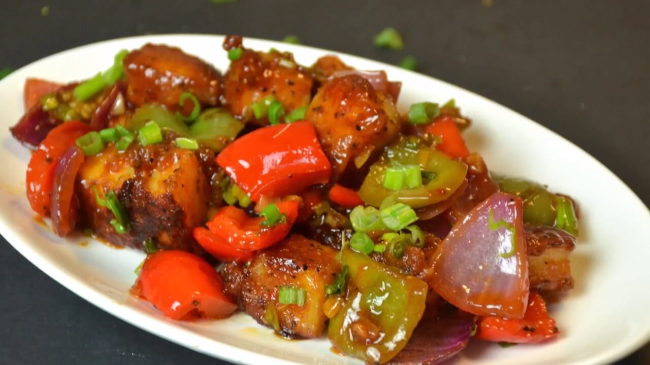Chilli Paneer Dry