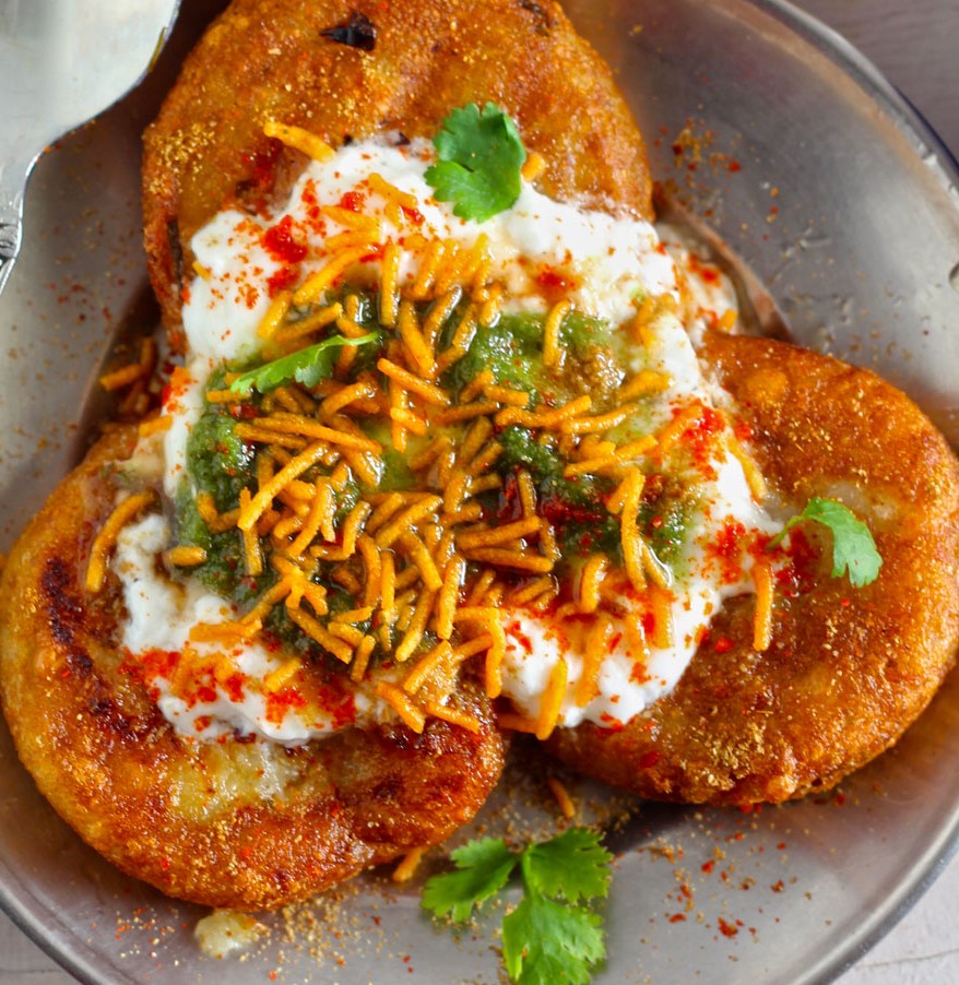 Aloo Tikki Chaat