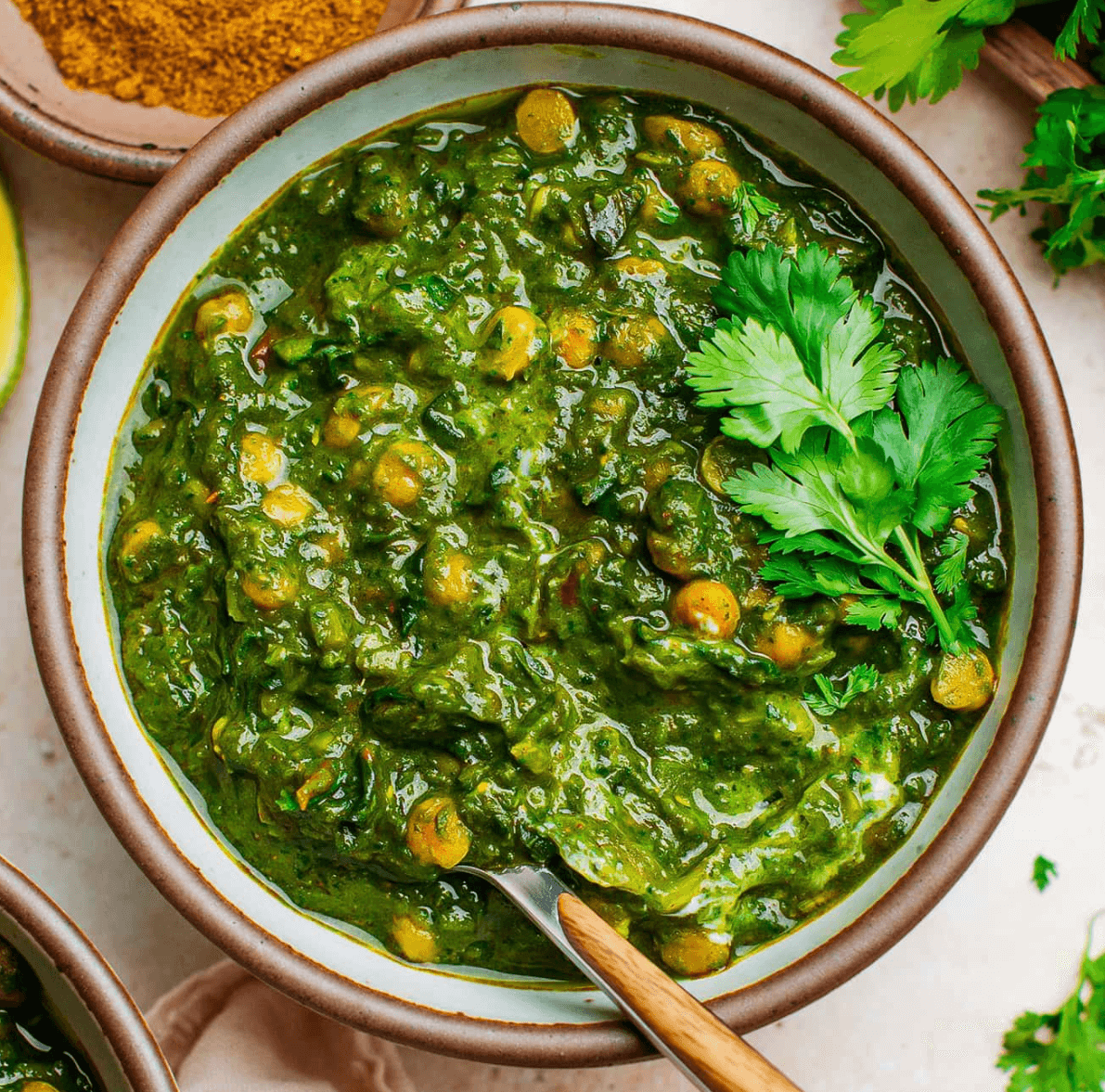 🥬 Truck Driver Style Dal Palak (Spinach and Lentil)